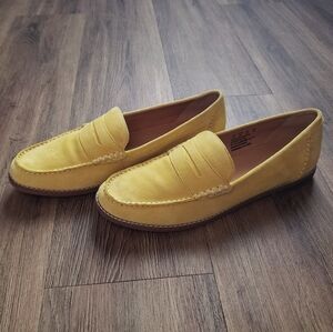 Hush Puppies Wren Loager Yellow Suede